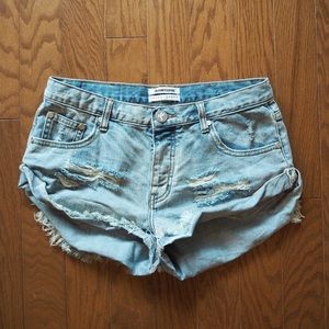 One Teaspoon Bandit Denim Cutoffs
